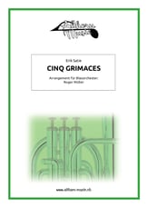 Cinq Grimaces / 5 Grimaces Concert Band sheet music cover